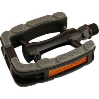 Pedales union sp-823 aluminio antideslizante negro