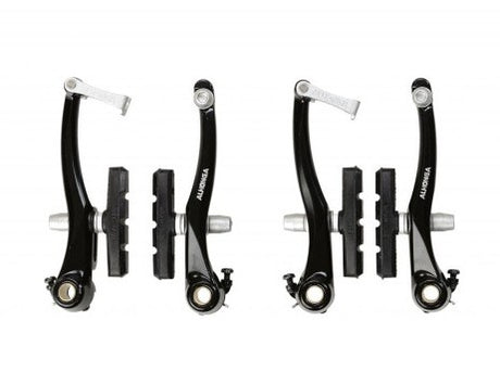 V-Brake REM-Set Negro delantero + trasero completo