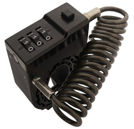 Candado de cable Lckt lock candado para casco negro