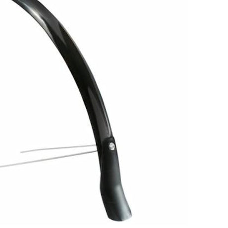 Eurofender trasero trasero 28 51 mm Shine Black