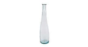Vaas glas blues 18x80 cm