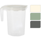 Excelente jarra de plástico para artículos para el hogar de 1750 ml.