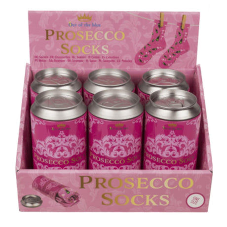 Ootb calcetines de prosecco en lata calcetines de prosecco en lata