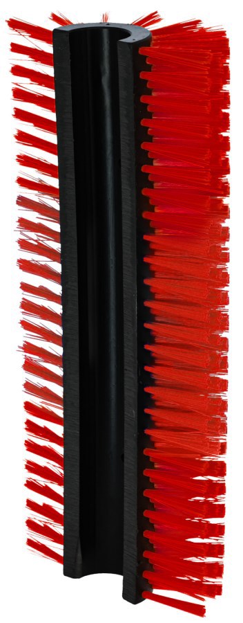 Productos cepillo para vacas semicircular cepillo para ganado rojo
