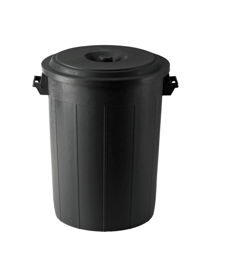Productos barril de alimentación kerbl con tapa 70 litros
