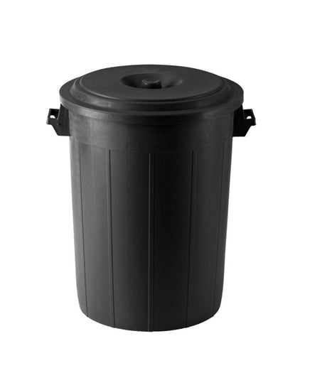 Productos barril de alimentación kerbl con tapa 70 litros