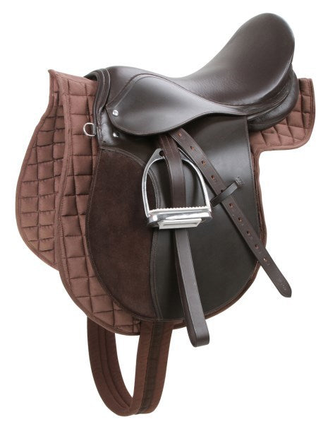 Productos sillín de iniciación haflinger 17 5 marrón