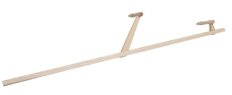 Mm productos eurotool guadaña de madera de fresno recto con mangos 150 cm