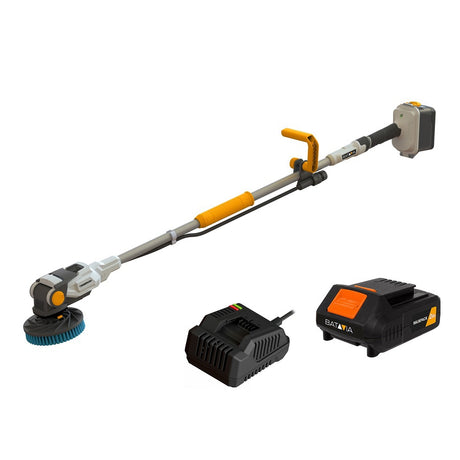 Productos Batavia, cuerpo de fregadora de doble cepillo con batería de 18v