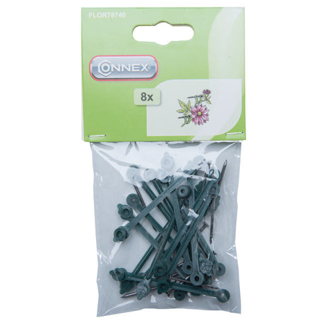 Productos connex pinzas para plantas rapa pinzas para clemátide 6 5cm 8 piezas