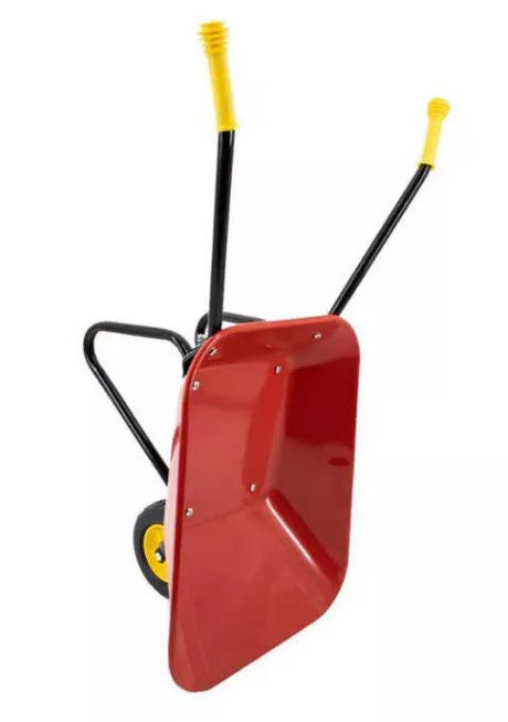 MM Products carretilla infantil contenedor metálico rojo