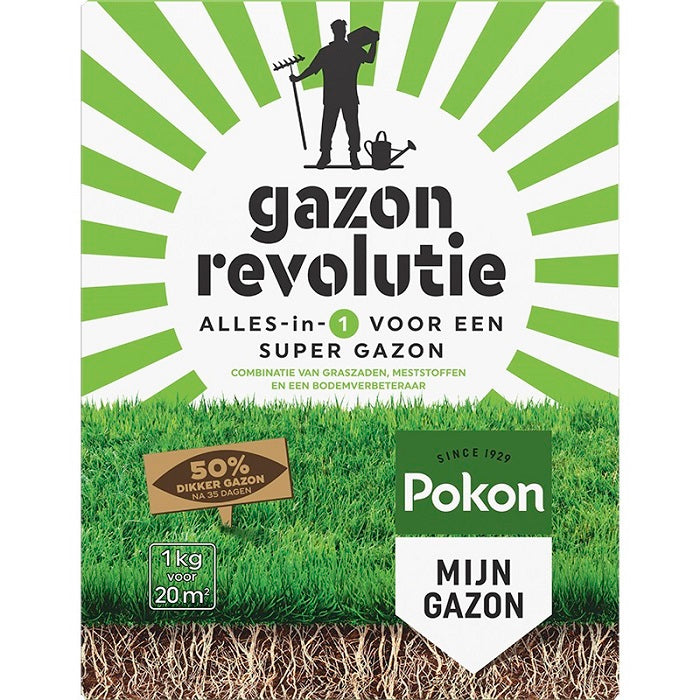Productos pokon revolución del césped 1kg