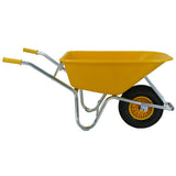 Carretilla Fort Products 100l amarilla tipo pe100