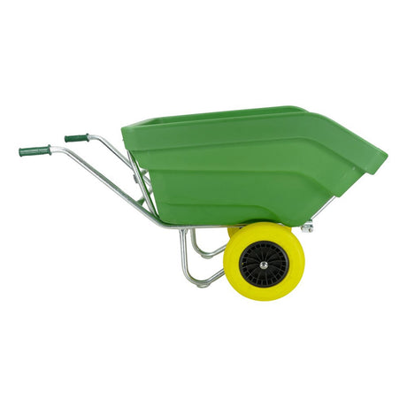 Carretilla basculante Fort Products f s 300l verde rueda 2 nml