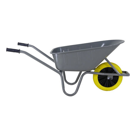 Productos Altrad carretilla solid 80 completa pintada gris más rueda