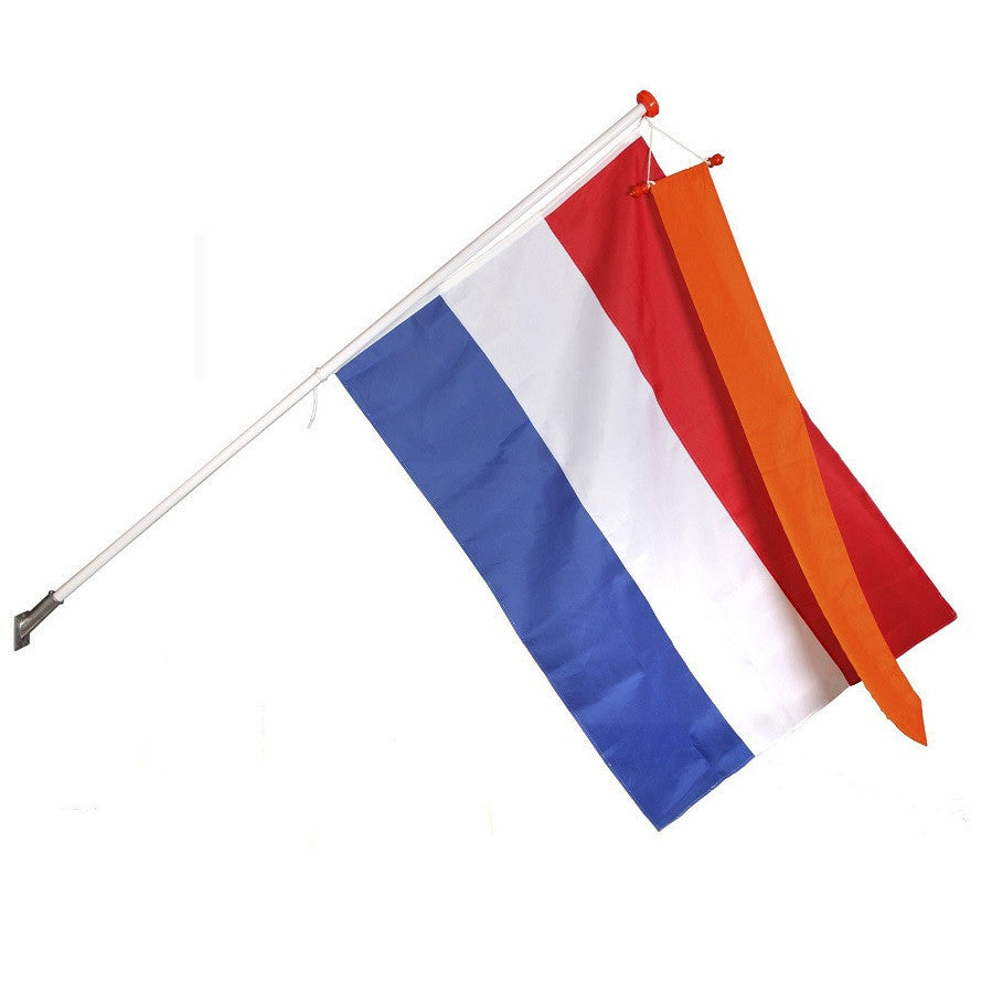 Productos asta de bandera 200cm con botón naranja