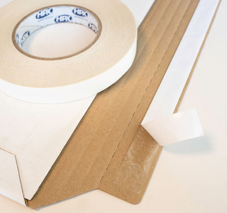 Productos Hpx cinta de papel de doble cara blanca 19 mm x 50 m