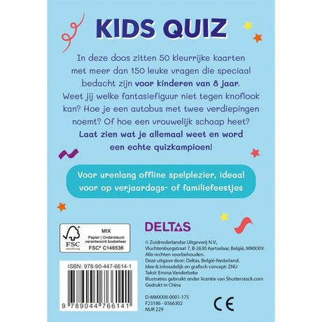 Deltas el mejor cuestionario para niños (8 años)