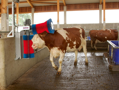 Productos happycow cepillo para vacas duo