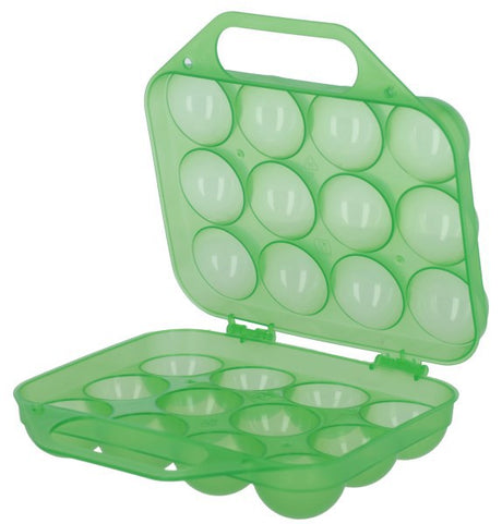 Kerbl Products soporte para huevos de plástico para 12 huevos verde
