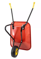MM Products carretilla infantil contenedor metálico rojo