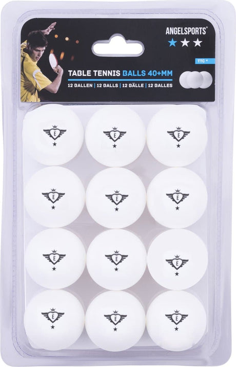 Pelotas de tenis de mesa Engelhart sin costuras 12 piezas