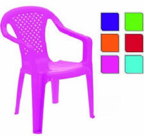 Pro garden silla de jardín infantil plástico sweet candy 37x35cm