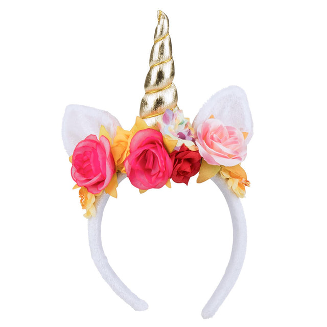Diadema Boland unicornio rosado