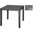 Pro garden mesa de jardín king 80x80cm mesa de jardín king 80x80cm