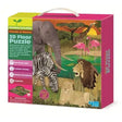 Kits de pensamiento de presa rompecabezas de piso safari 3d