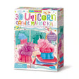 Manualidades 4m - haz tus propias velas de unicornio 3D - 2 unicornios - paquete hobby - kidzmaker - 8 años