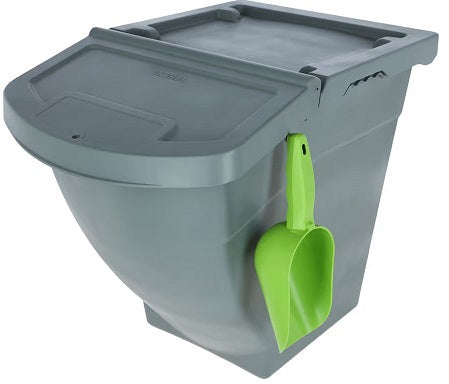 Producten stapelbare voerton met deksel 60l