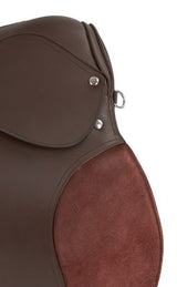 Productos sillín de iniciación haflinger 17 5 marrón