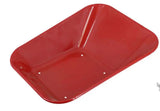 MM Products carretilla infantil contenedor metálico rojo