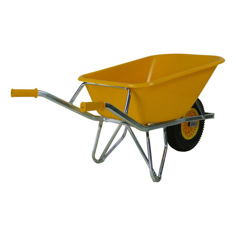 Carretilla Fort Products 100l adoquines amarilla