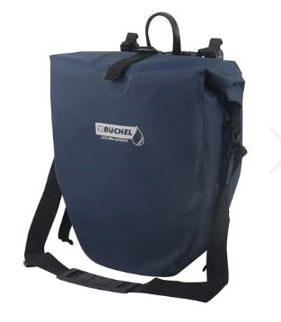 Bolsa Buchel Individual 100% 25,4L Impermeable Azul