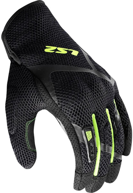Ls2 handschuh ray ii man glove ray ii men black yellow xxl