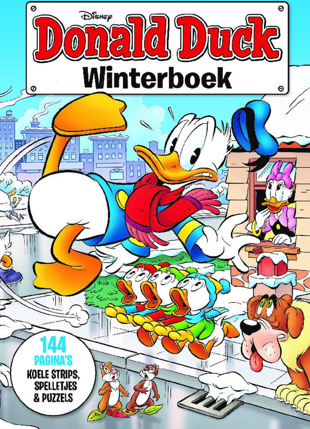 Introducción al libro de invierno del Pato Donald, 144 páginas.