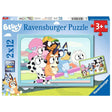 Ravensburger puzzle azulado 2x12 piezas