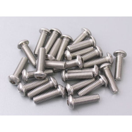 Allenbout Bolkop M6 x 20 mm de acero inoxidable 25 piezas (214291)