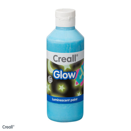 Creall pintura que brilla en la oscuridad azul 250ml