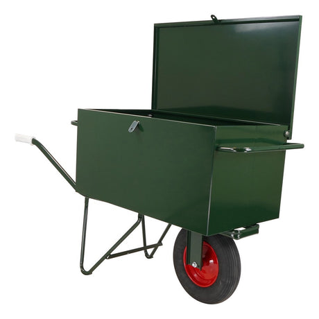 Carretilla de herramientas Fort Products de metal con rueda neumática