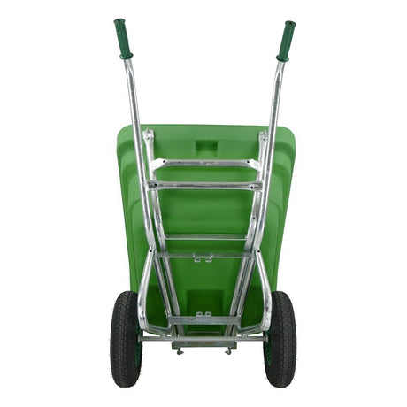 Carretilla basculante Fort Products f s 300l verde 2 ruedas de aire