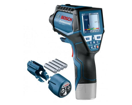 Bosch professional gis 1000 c termómetro ir profesional con pantalla (termómetro) 50:1 -40 hasta +1000 °c pirómetro
