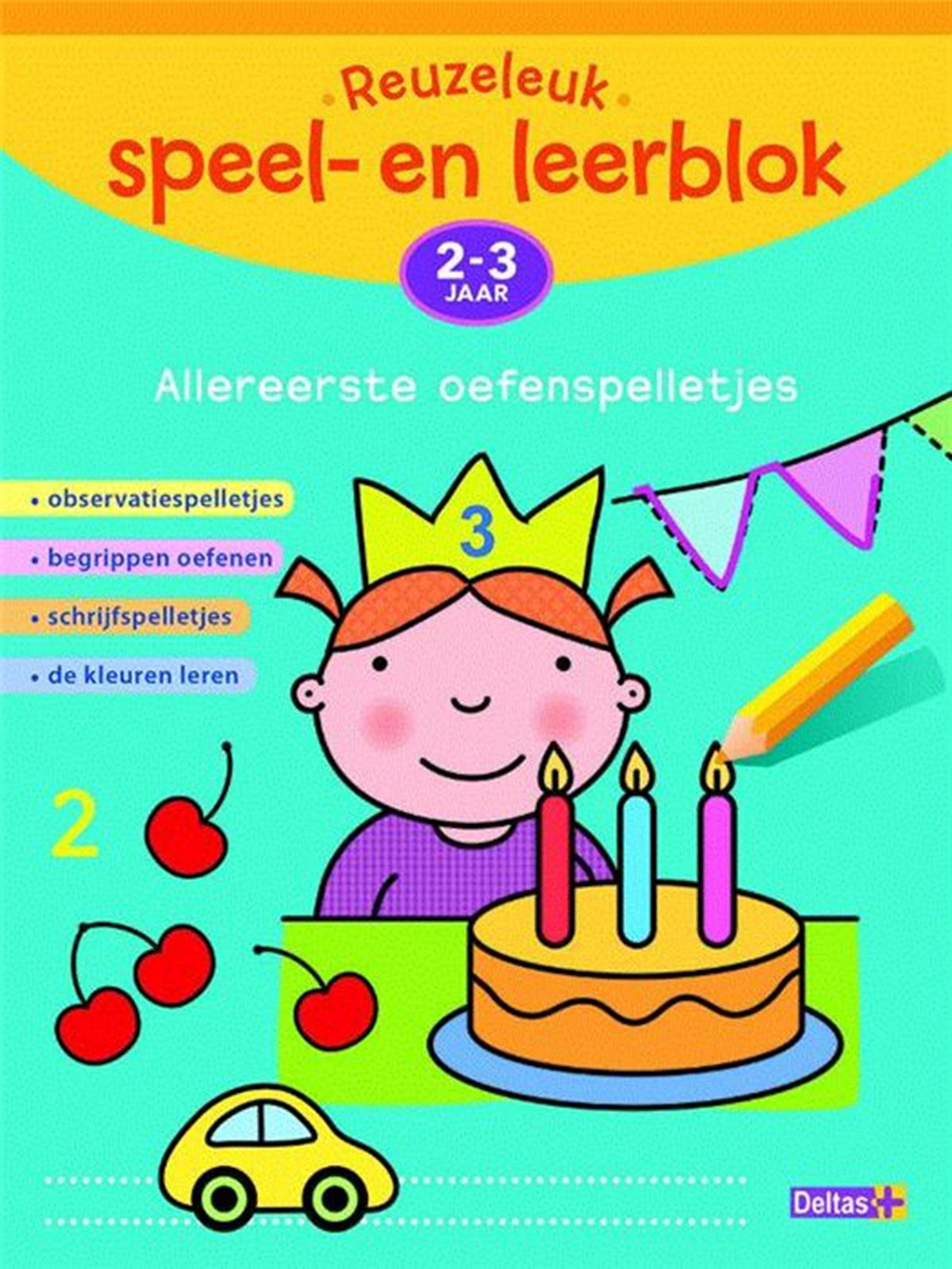 Bloque de aprendizaje y juego muy divertido de Delta, primeros juegos de práctica 2-3