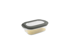 Sunware sigma home caja de queso con bandeja 2 litros verde transparente 26,5x17,2x10,5cm