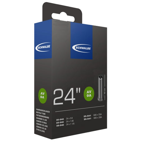 Schwalbe tubo interno 24 x 3 4 1 1 8 (20 28-540 541) AV 40 mm