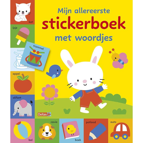 Libro de pegatinas de Delta jugando y aprendiendo con billi.