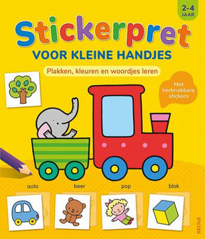Deltas Sticker Fun para manos pequeñas, 2-4 años