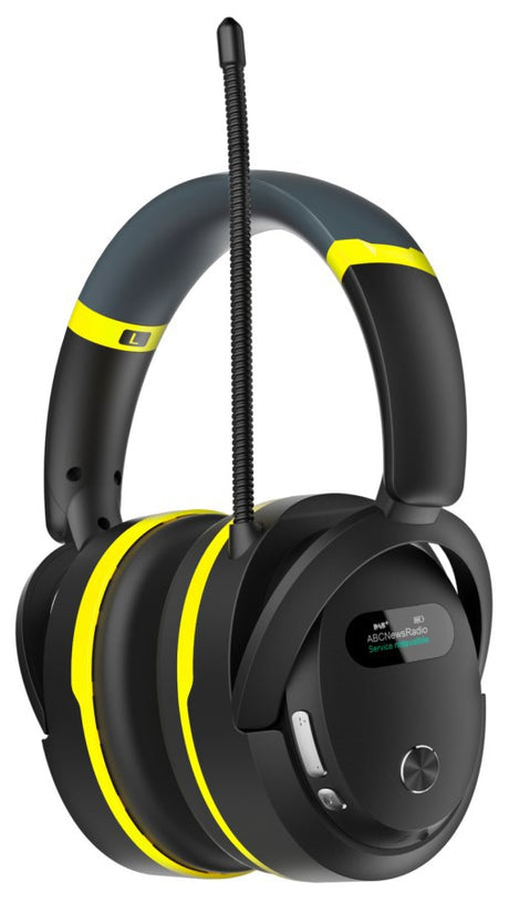 Las orejeras de los productos Kerbl funcionan protegidas con radio dabplus y bluetooth